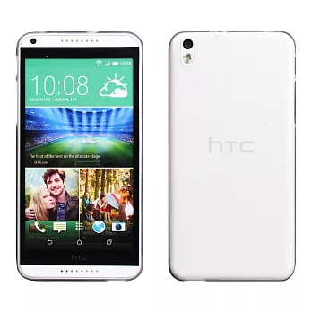 【BIEN】HTC Desire 816 超薄全透點紋軟質保護殼