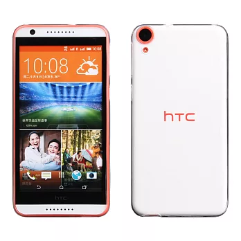 【BIEN】HTC Desire 820 dual 超薄全透點紋軟質保護殼