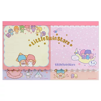 《Sanrio》雙星仙子可愛繽紛信紙本(5款共100枚)