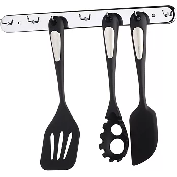 《KitchenCraft》壁面鏟匙掛架(7掛勾)