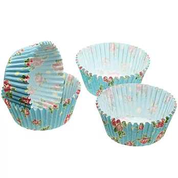 《Sweetly》4.5cm蛋糕紙模80入(藍玫瑰)