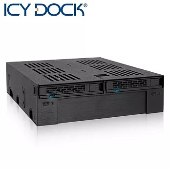 ICY DOCK 2.5/3.5轉5.25吋硬碟內接模組-MB322SP-B
