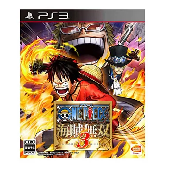 PS3遊戲《航海王:海賊無雙 3》-亞洲中文版限量加贈日系海賊公仔*1