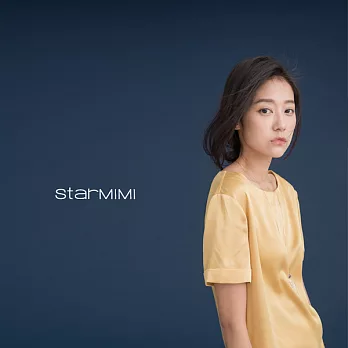 【StarMIMI】絲滑仿絲緞紋側開岔上衣*S金色