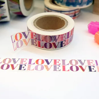 TROMSO簡單生活紙膠帶-LOVE