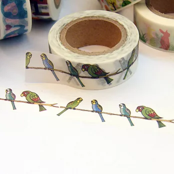 TROMSO簡單生活紙膠帶-鸚鵡