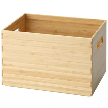 [MUJI 無印良品]竹材收納盒/長方形/大