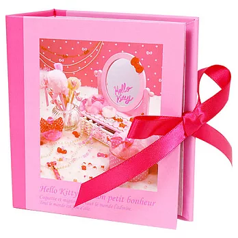《Sanrio》HELLO KITTY法式浪漫系列精裝名片/卡片收納本(甜蜜梳妝)