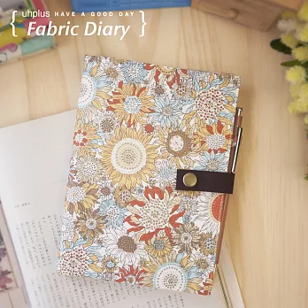uhplus Fabric Diary 布手帳- 向陽風情(金黃)