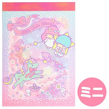 《Sanrio》雙星仙子40週年紀念文具-迷你便條本(獨角獸)