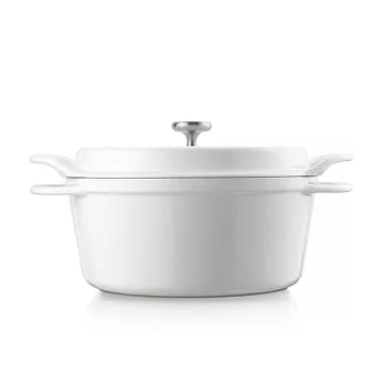 日本 Vermicular 琺瑯鑄鐵鍋18cm(雪白)