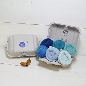 羊毛氈手創館【口味雞蛋盒】Prune 西梅 (贈工具)