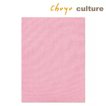 珠友 4x6立式精裱相框-荷蘭布粉紅