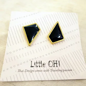 Little OH! 不規則幾何 手作耳環