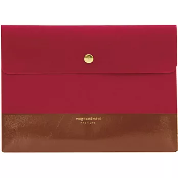 【LABCLIP】Prendre 系列 A5資料袋 / 紅色