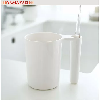【Yamazaki】MIST-亮彩漱口杯(白)