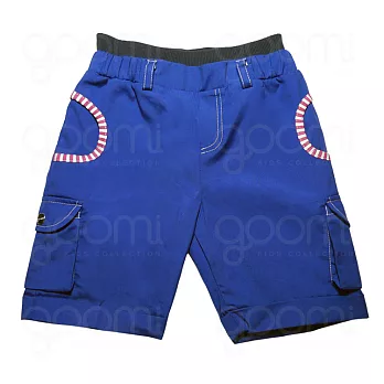 GOOMI台灣第一文創童裝【男童口袋造型短褲】~1-2Y寶藍
