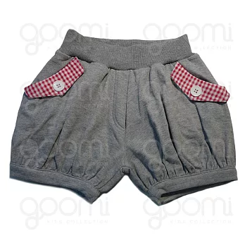GOOMI台灣第一文創童裝【女童花苞褲】~1-2Y灰