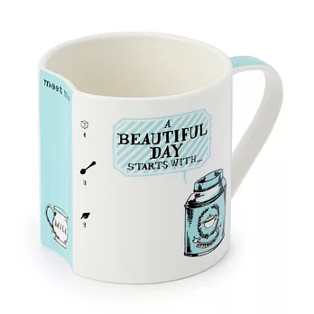 Afternoon Tea 遇見幸福馬克杯440ML藍色