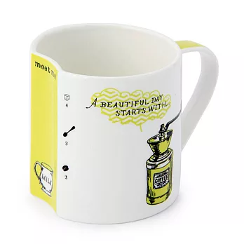Afternoon Tea 遇見幸福馬克杯440ML黃色