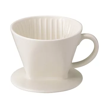 [MUJI 無印良品]米白瓷咖啡濾杯