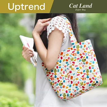 Uptrend ZIPPER BAG幸福貓樂園