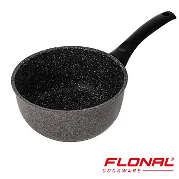 義大利FLONAL石器系列不沾單柄湯鍋18cm/2.0L