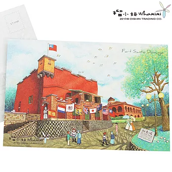 榴小妞台灣景點明信片-淡水30(E021330)