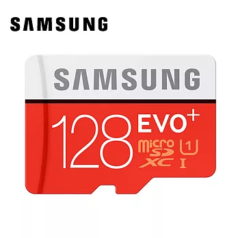 SAMSUNG三星 128GB【EVO Plus】80MB/s microSDXC 高速記憶卡