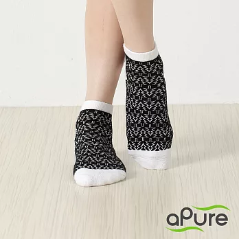 【aPure】除臭襪少樹服從多樹兒童襪-黑S黑