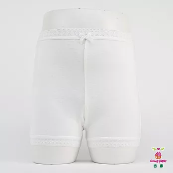 【anny pepe】女童一分丈四角褲_美國精梳棉110白