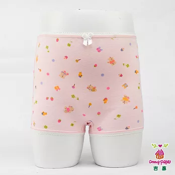 【anny pepe】女童小熊四角褲_美國精梳棉120粉
