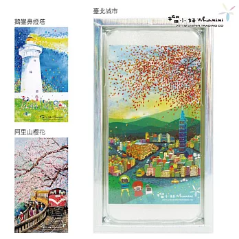 iPhone 6榴小妞台灣美食美景系列TPU手機保護套+珠光貼紙組 (E023101)