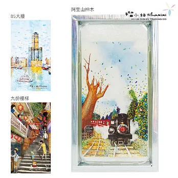 iPhone 6榴小妞台灣美食美景系列TPU手機保護套+珠光貼紙組 (E023102)