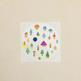 《hahahana》8cm圓形貼紙|親愛的