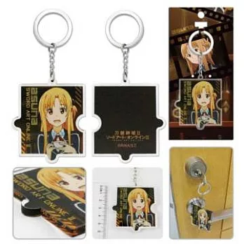 鑰匙圈(壓克力拼圖)-刀劍神域ⅡB款(桐)