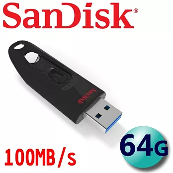 SanDisk 64GB CZ48 100MB/s Ultra USB3.0 隨身碟-公司貨