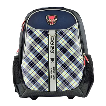 【UNME●小黑貂】蘇格蘭格紋電腦包_3247格紋藍