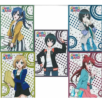 白箱女性角色收集卡套組(一組5張)