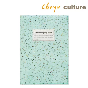 珠友 A5/25K 簡單生活絹布家計簿/記帳本/78張B