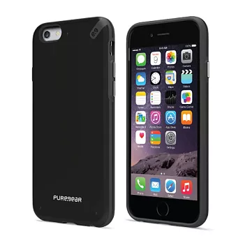 PureGear 普格爾 iPhone6 plus 5.5吋 Slim Shell 超薄防撞保護殼黑色