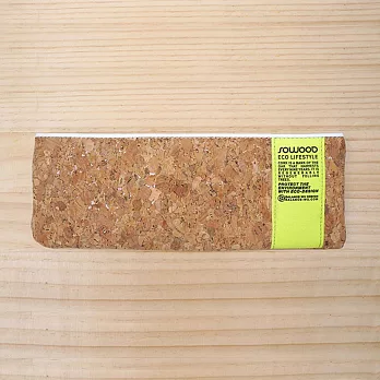 SOWOOD 軟木收納袋/筆袋(塊紋)