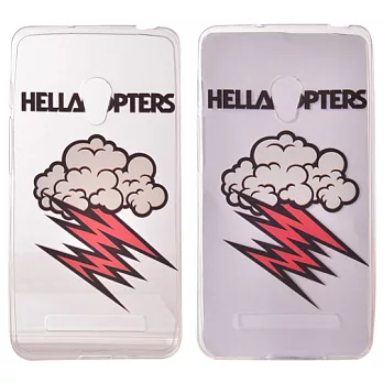 Aztec 藝術彩繪 ASUS ZenFone 5 手機保護殼 透明矽膠套無雲朵閃電