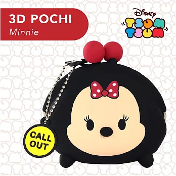 Tsum Tsum mimi Pochi-3D 珠扣零錢包/Minnie