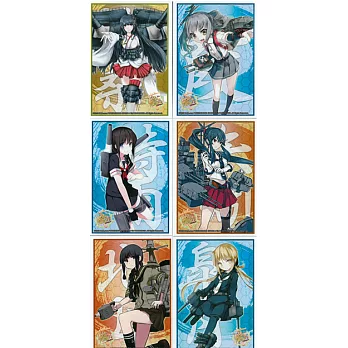 艦娘角色收集卡套組第十二彈(一組6張)