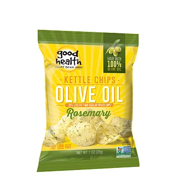 美國【Good Health】健康主義橄欖油洋芋片-迷迭香
