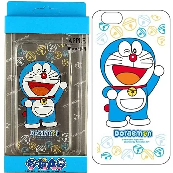 Doraemon 哆啦A夢 Apple iPhone 6 (4.7吋) 彩繪透明保護軟套特寫款