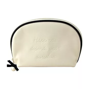 【LABCLIP】Flavie 系列多功能化妝包(拉鍊)/ 象牙白