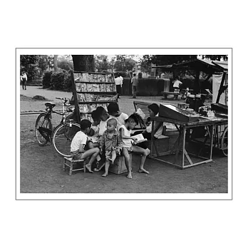 小書迷 劉亦泉 懷舊台灣攝影明信片 Little Bookworm, Photography