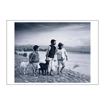 牧羊童 李鳴鵰 懷舊台灣攝影明信片 Shepherd Boy, Photography